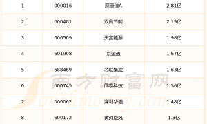 第三代半导体股十强：2024年第二季度财务费用排名